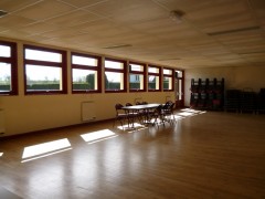 L'intérieur de la salle polyvalente, avr. 2013 L'intérieur de la salle polyvalente